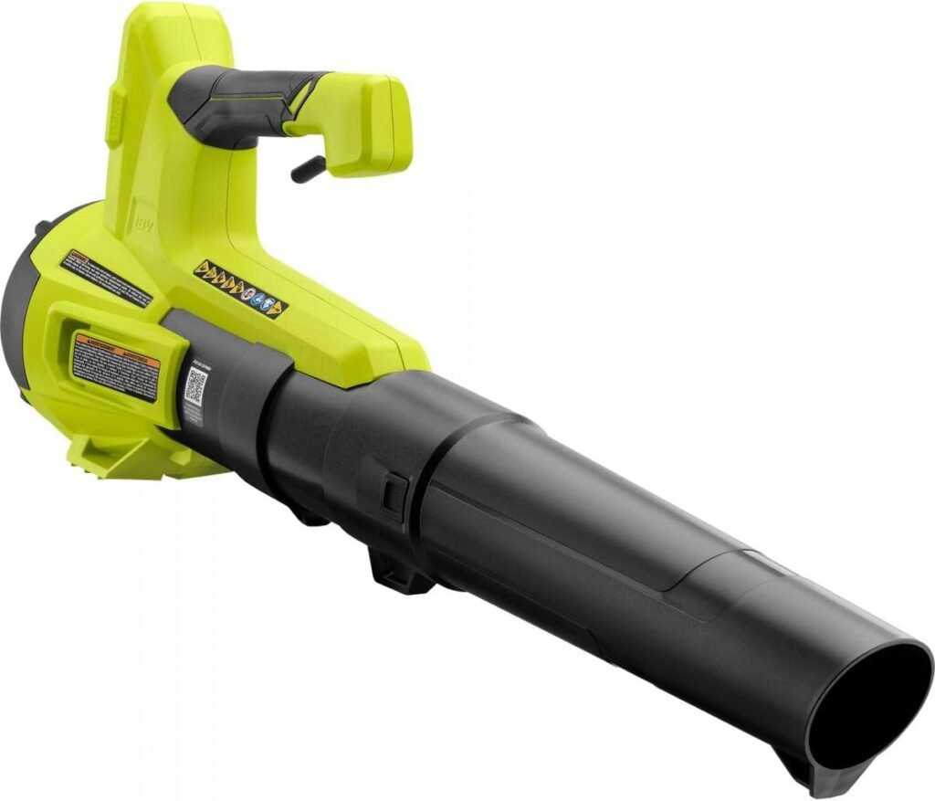 RYOBI ONE+ 18V 100 MPH 325 CFM Cordless Battery Variable Speed Jet Fan Leaf Blower (Tool Only)